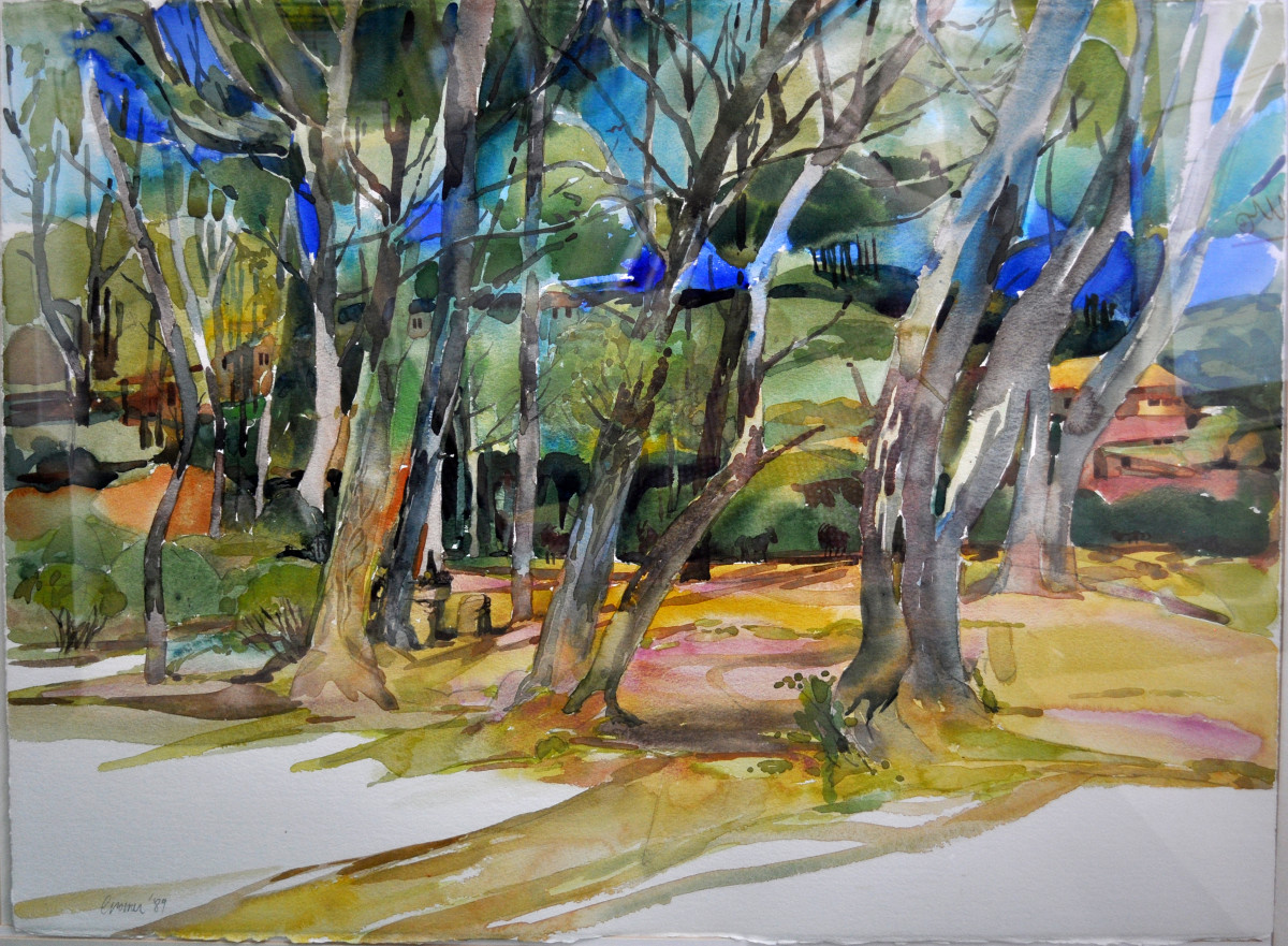 Lunch, Provence by Daniel Cromer 