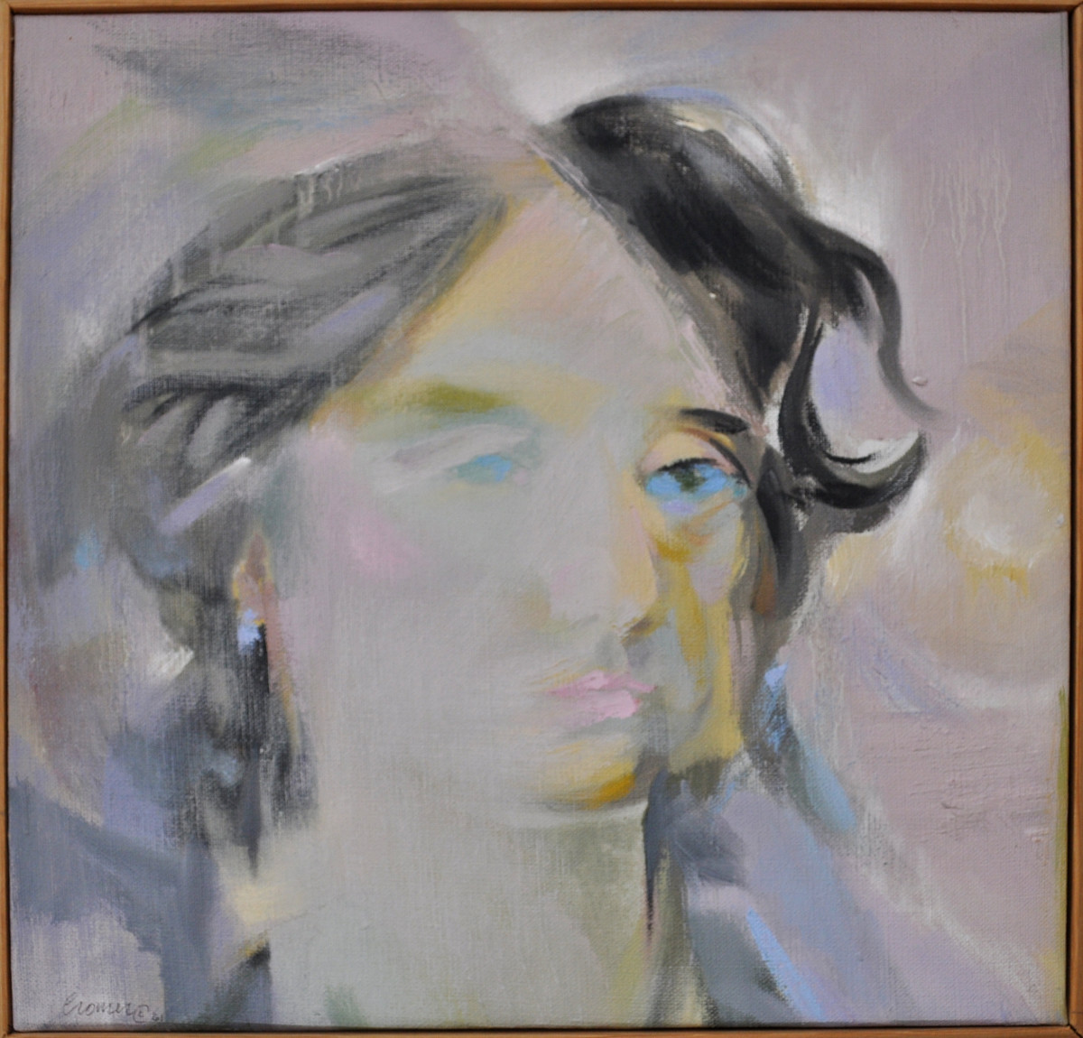 Untitled Painting (Demetra) by Daniel Cromer 