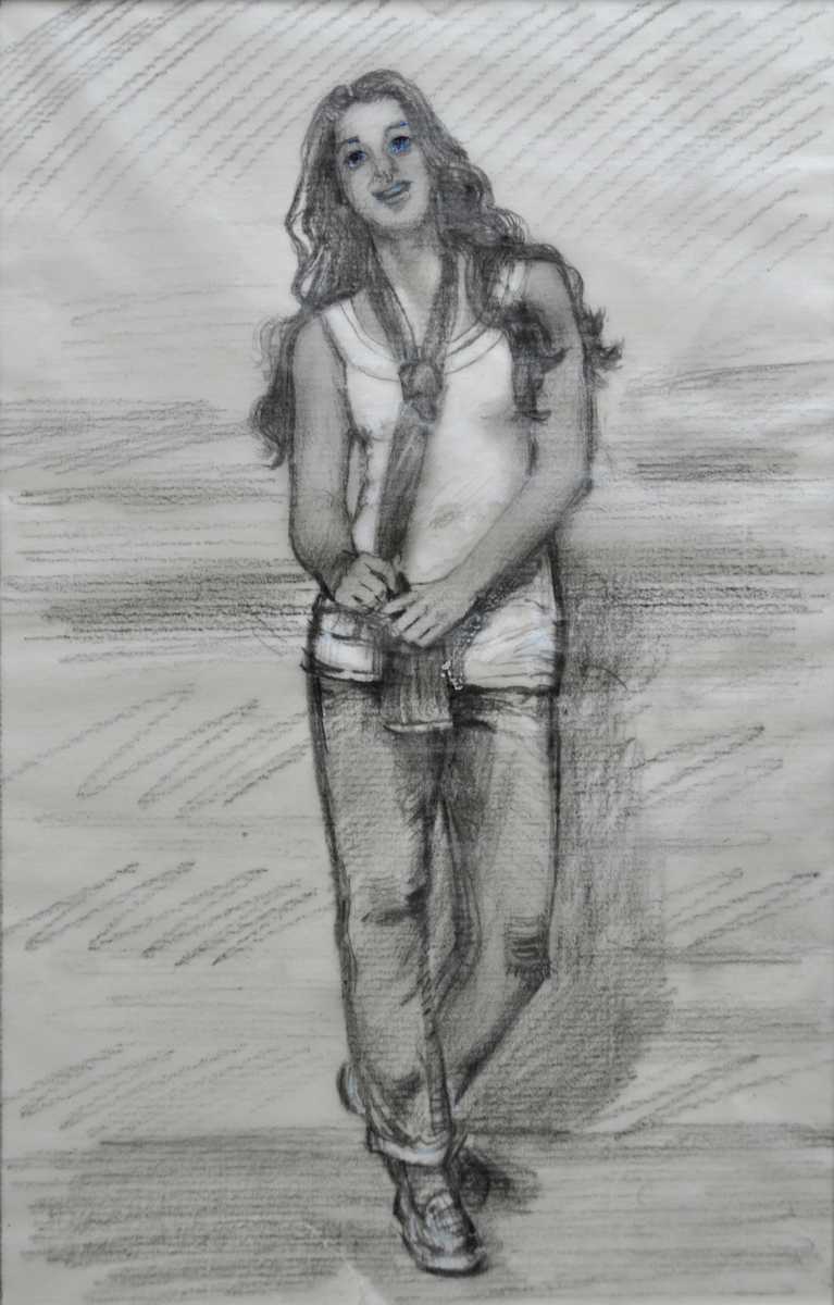 Untitled Sketch Portrait 3 by Daniel Cromer, Image 2.