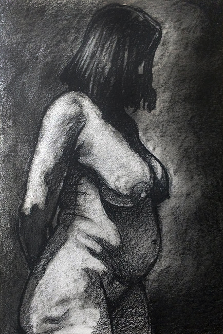 Drop-In Figure Drawing #29 by Robert Bean 