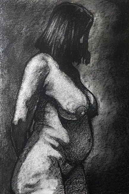 Drop-In Figure Drawing #29 by Robert Bean, Image 1.