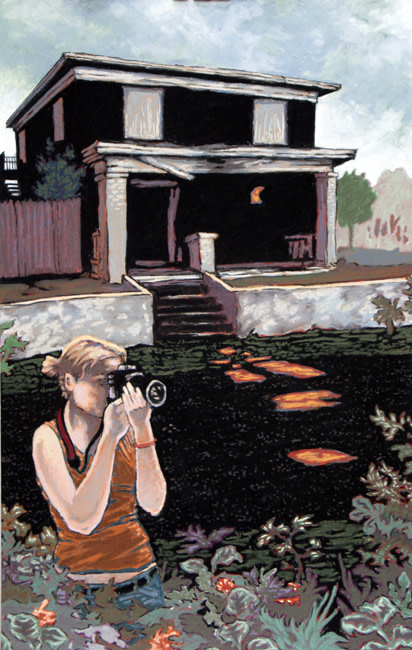 Gravel Road Temptations by Robert Bean 