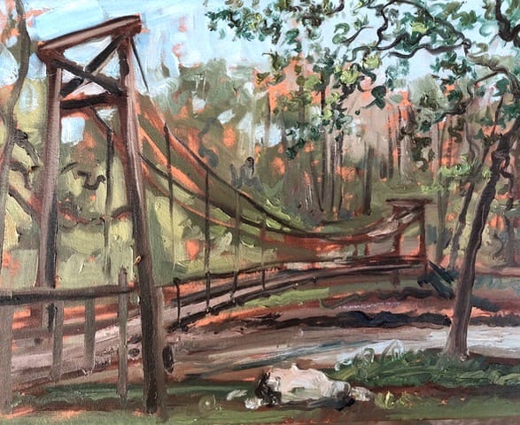 Eno River Suspention Bridge 