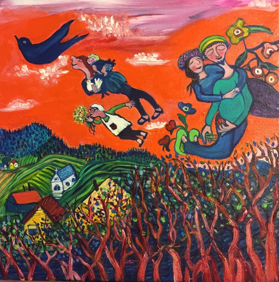 Flying Flower People 