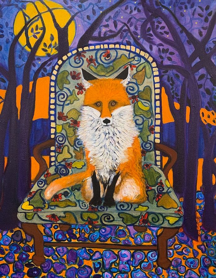 Pull Up a Chair - Fox by Holly Sedgwick 