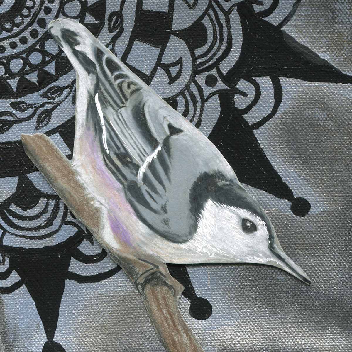 Nuthatch Night by Lisa Wiertel, Image 1.