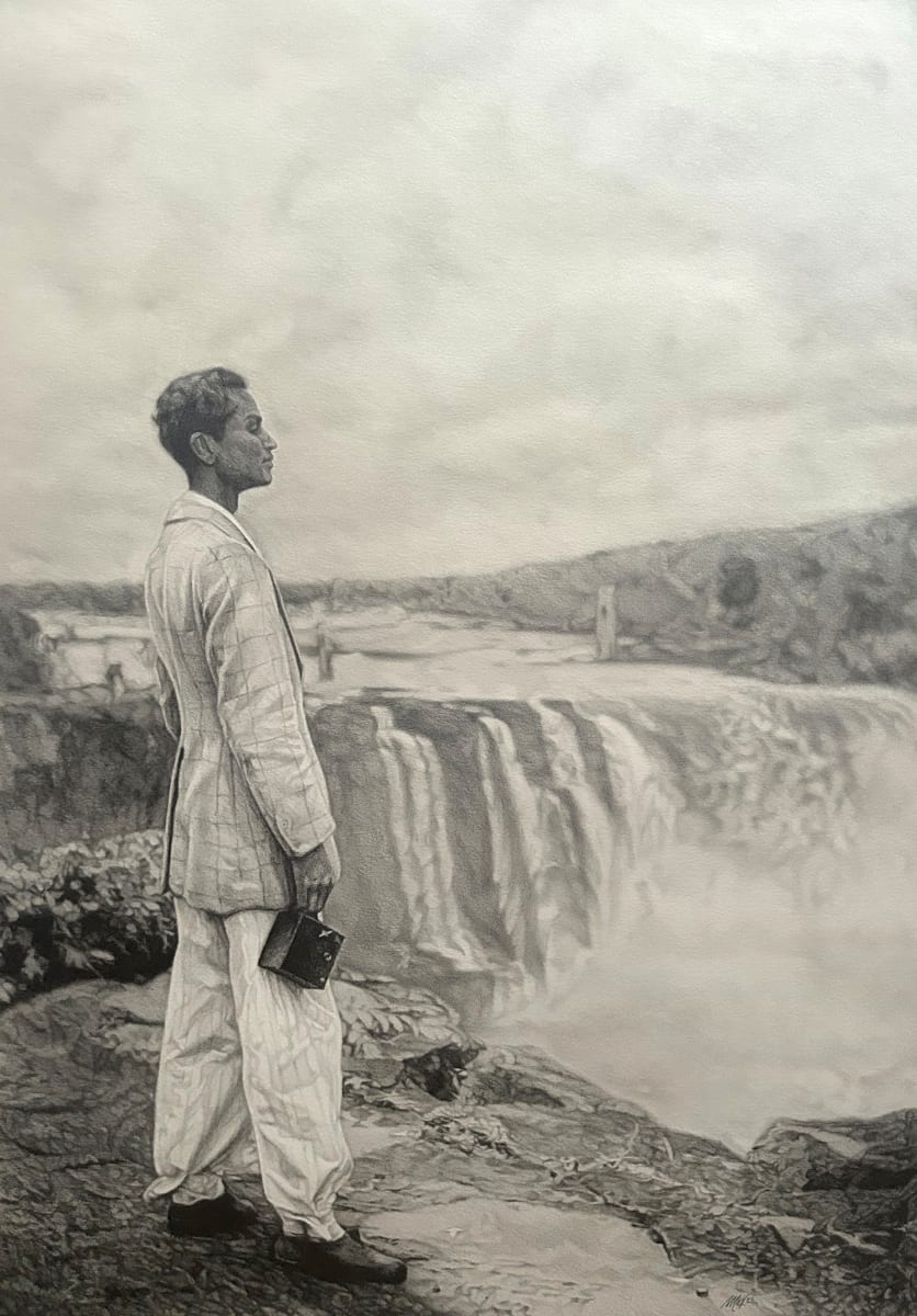Ambrose Moses at Gokak Falls (In Loving Memory) by Maxwell Roath 