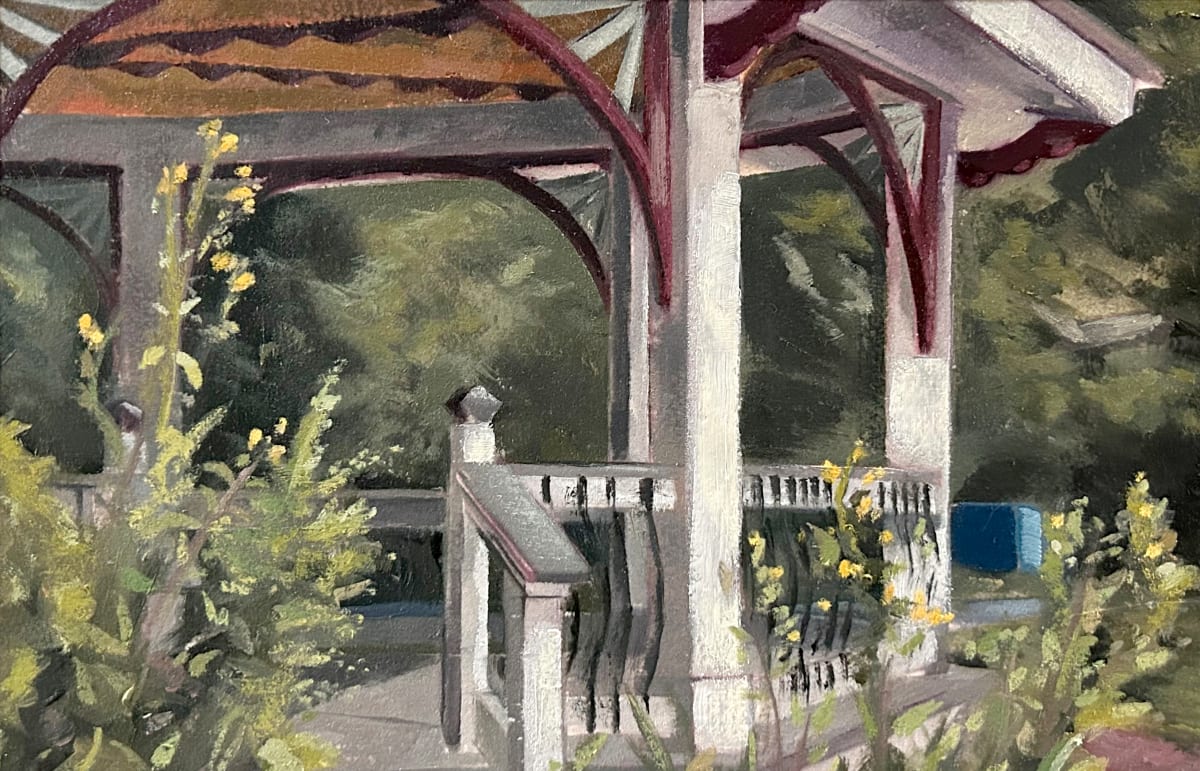 Plein Air at Pulaski Park by Maxwell Roath 