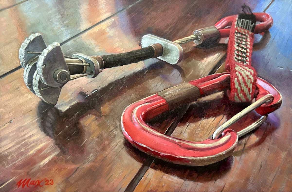 Climbing Essentials: Red Alien by Maxwell Roath, Image 3.