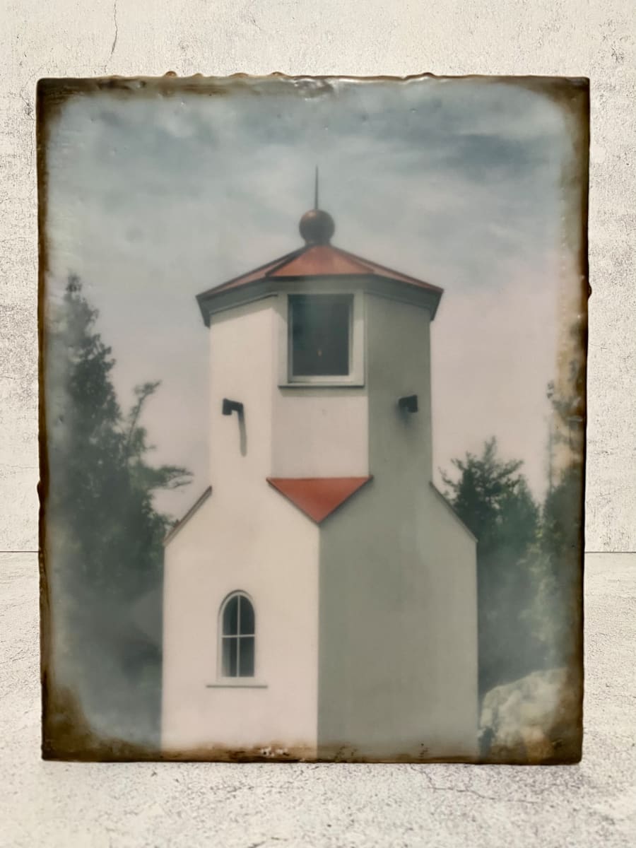 Baileys Lighthouse by Scorpio Encaustics 