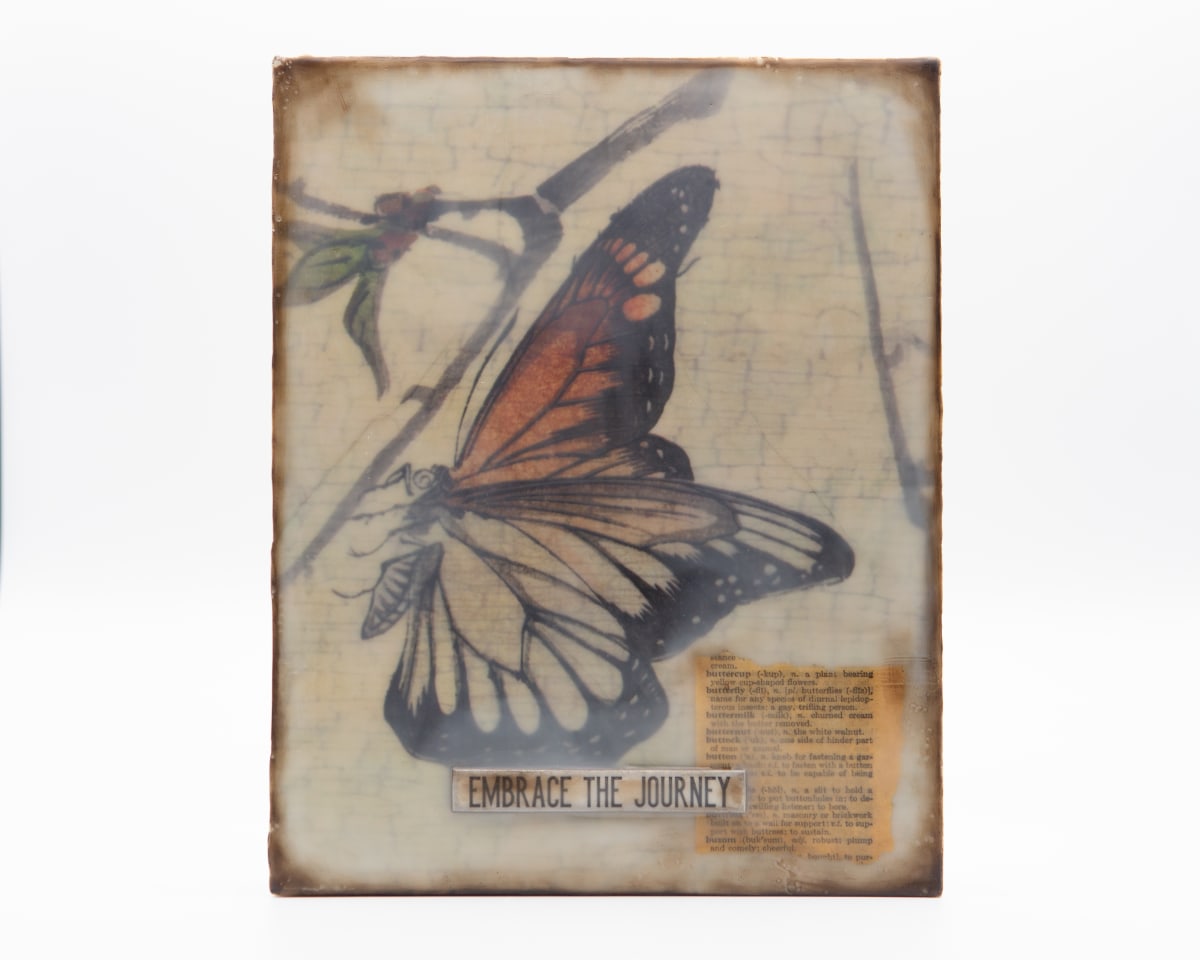 Embrace the Journey by Scorpio Encaustics 