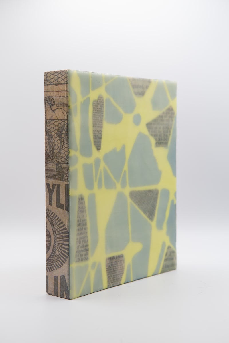 Trying to Connect by Scorpio Encaustics 