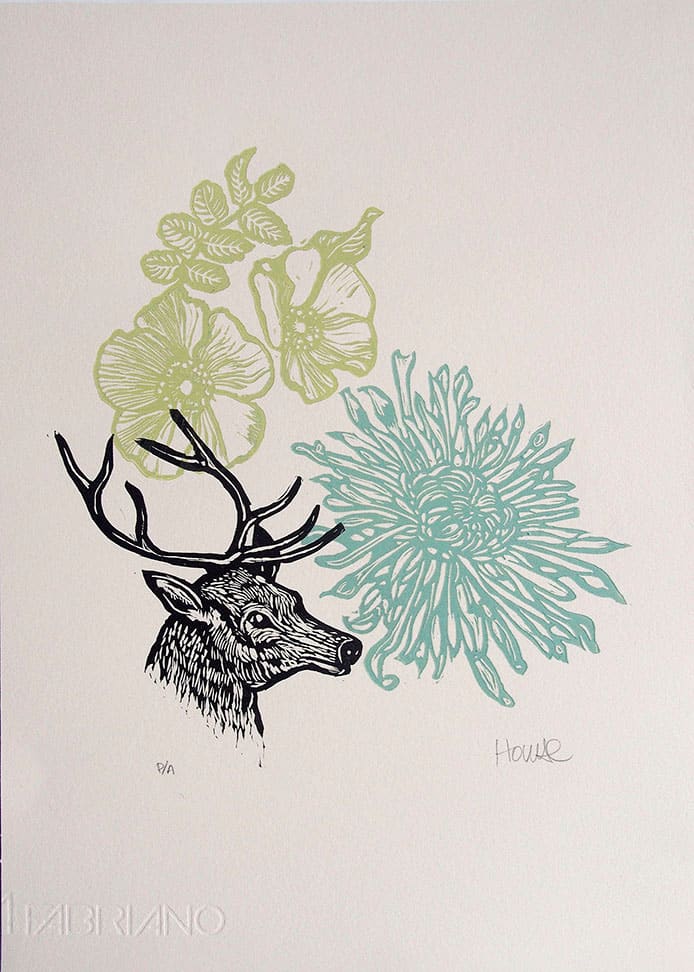 The Stag by Carolyn Howse 