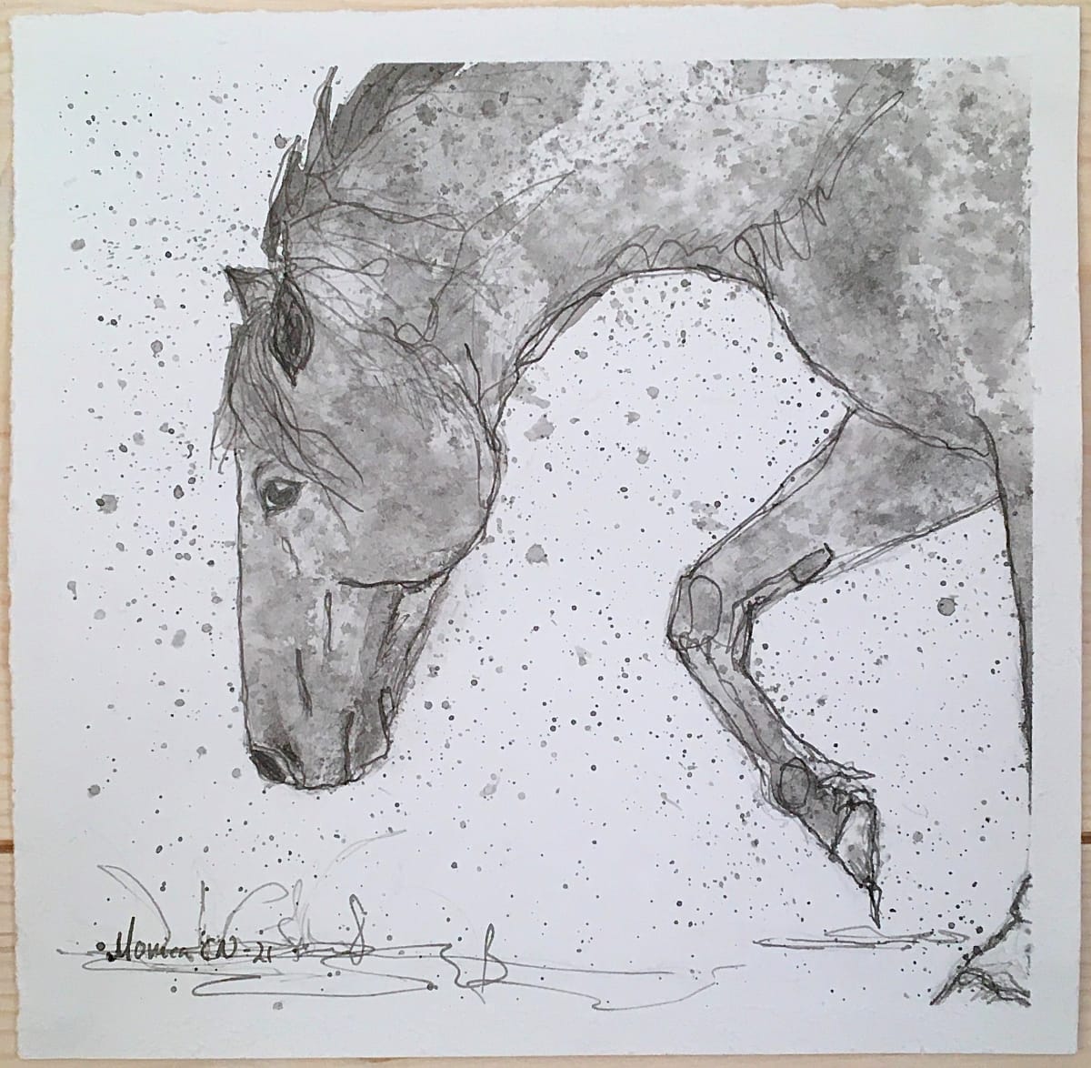 6. Sniffing by Monica Cecilie Nilsen, Image 1.