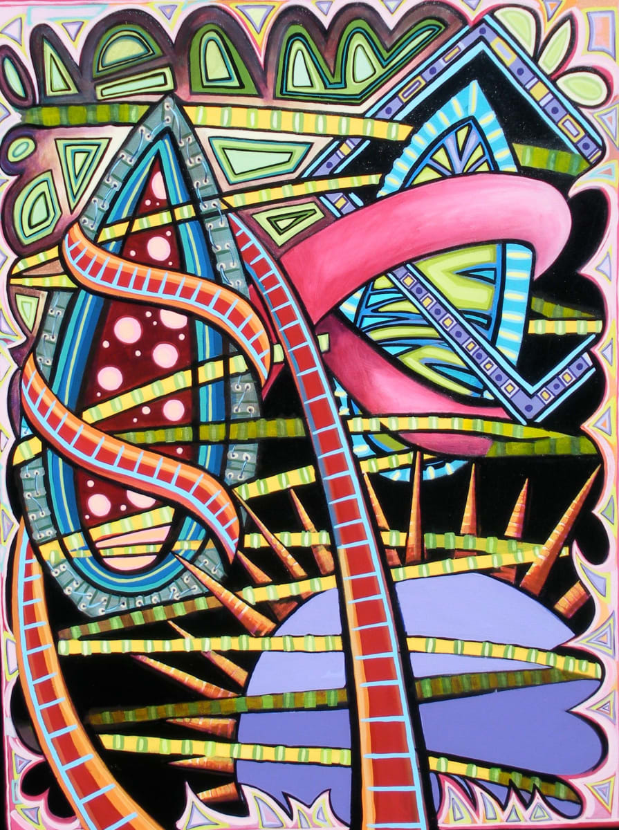 Large Abstract, Image 1.