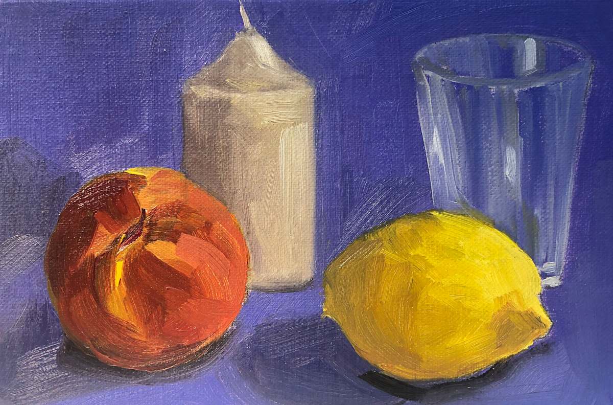 Study-Lemon Peach, Image 2.