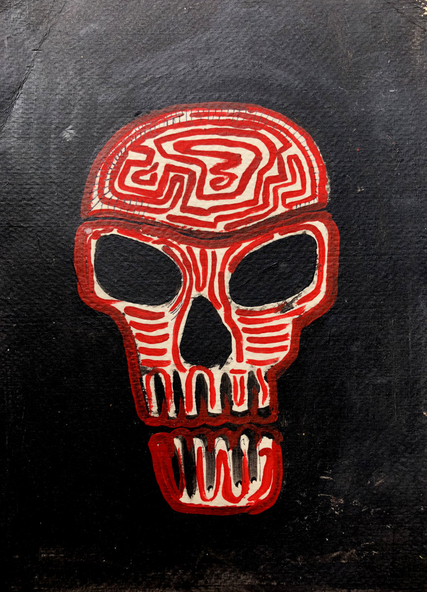 Skull Maze by Lauren Ruch 