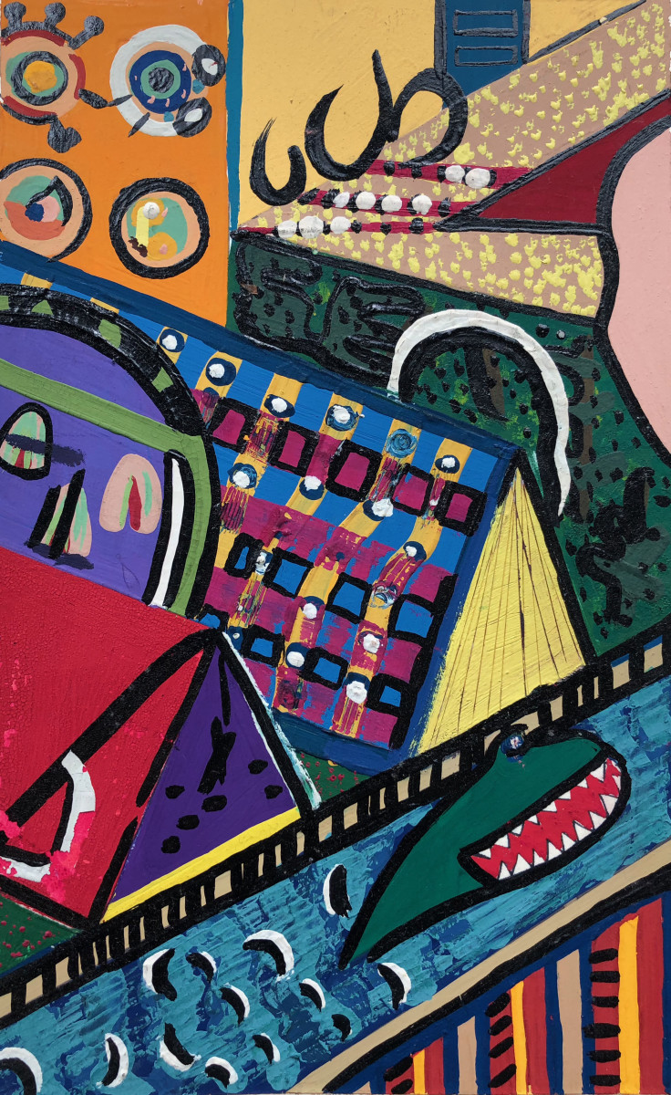 Camping with crocs by Lauren Ruch 