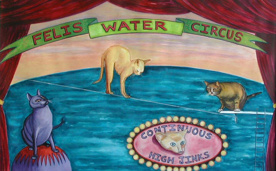 Felis Water Color, Image 1.