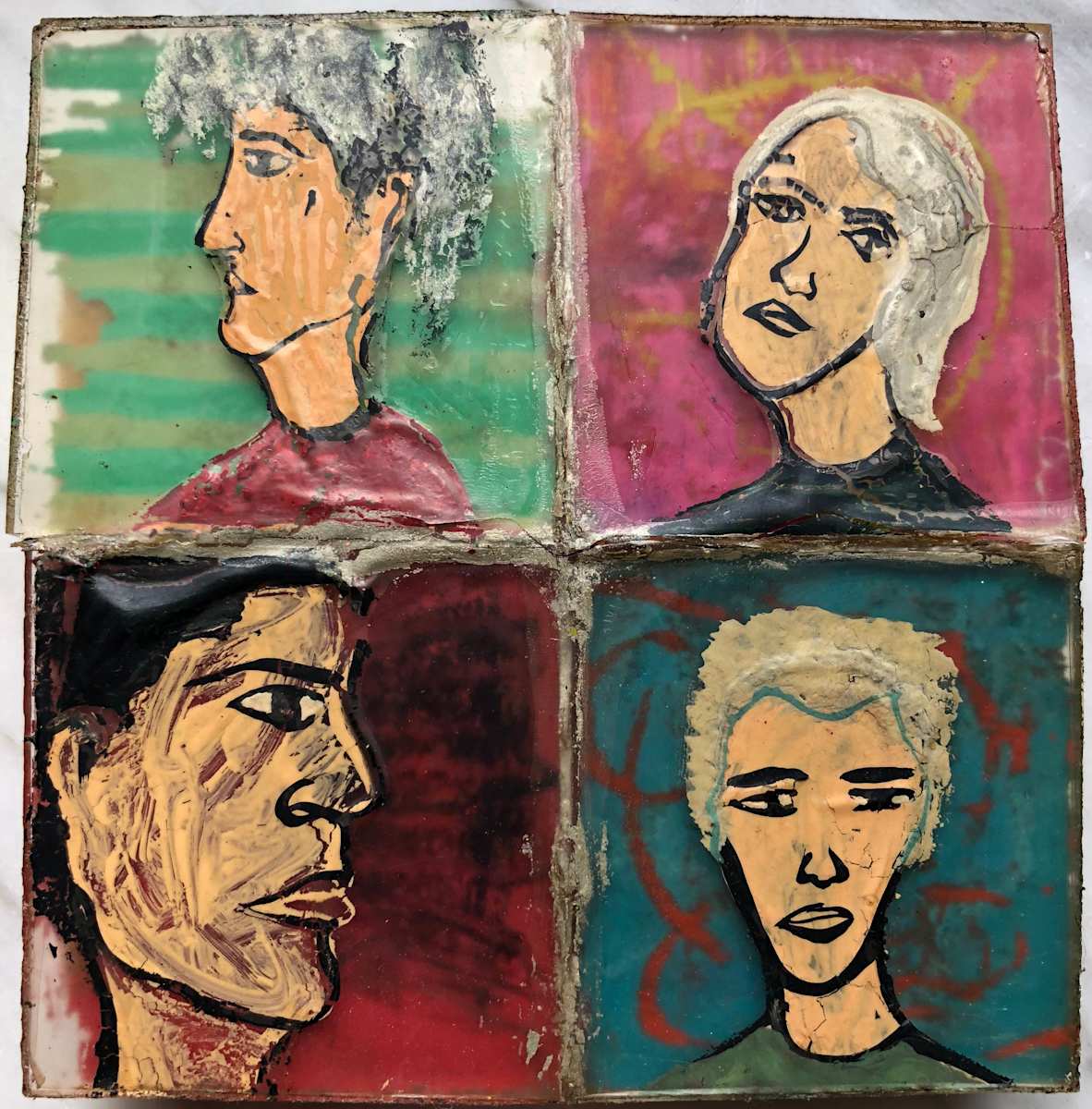 Square Faces by Lauren Ruch, Image 1.