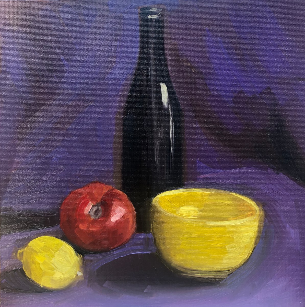 Study-Yellow Bowl by Lauren Ruch 