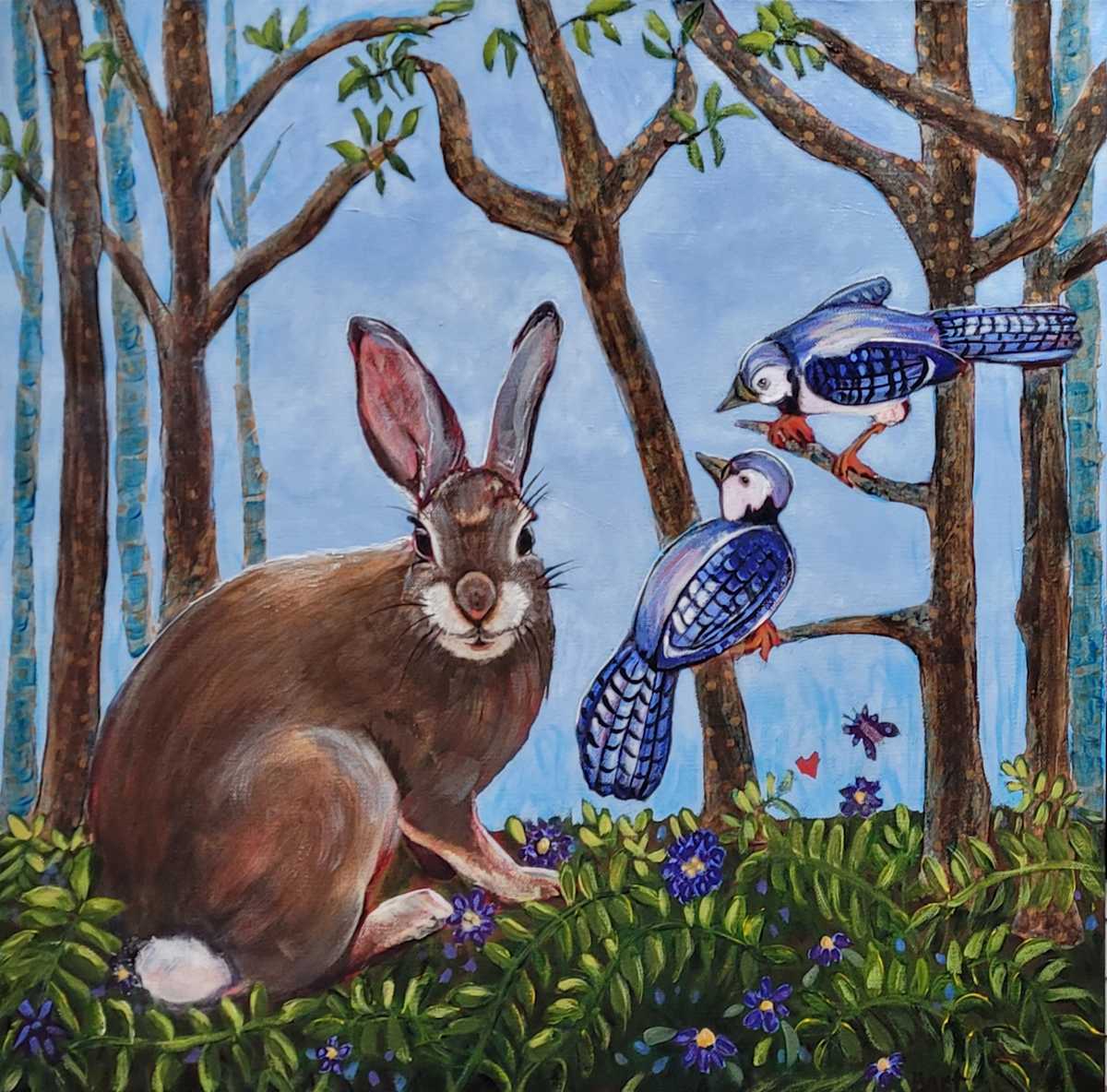Yard Birds: Bunny by Sylvie Bart, Image 1.