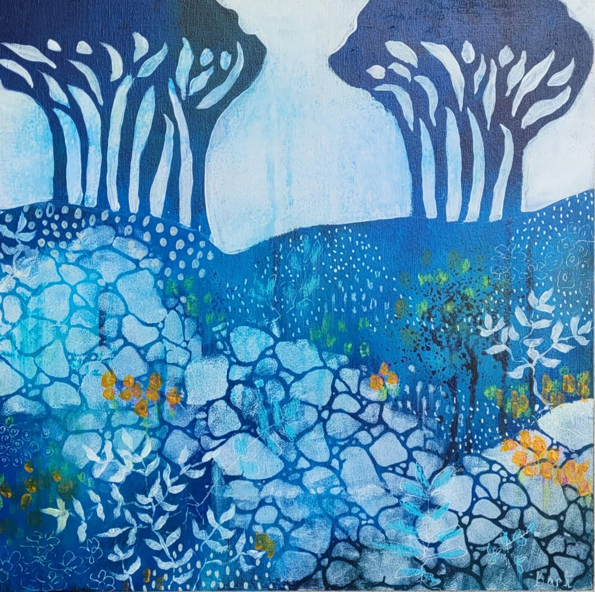 Across the Blue by Sylvie Bart  Image: Across the Blue