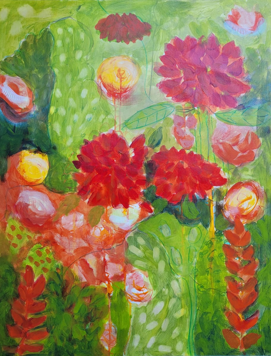 Happiness Lives in the Garden by Sylvie Bart 