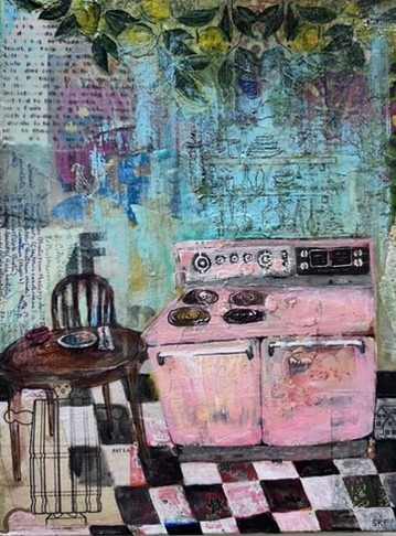 Pink Oven by Angelia Wilson, Image 1.