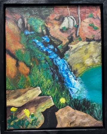 Dandelion Falls by Angelia Wilson, Image 1.