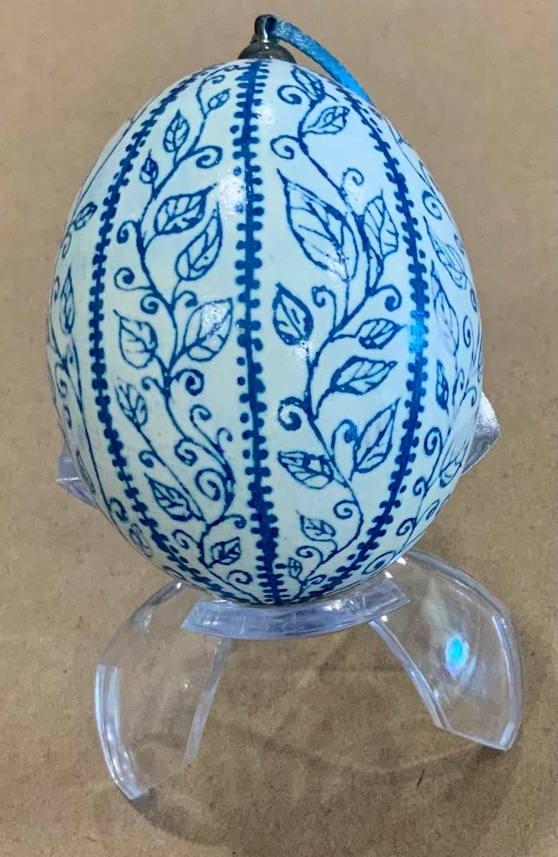 Blue Filigree by Angelia Wilson, Image 1.