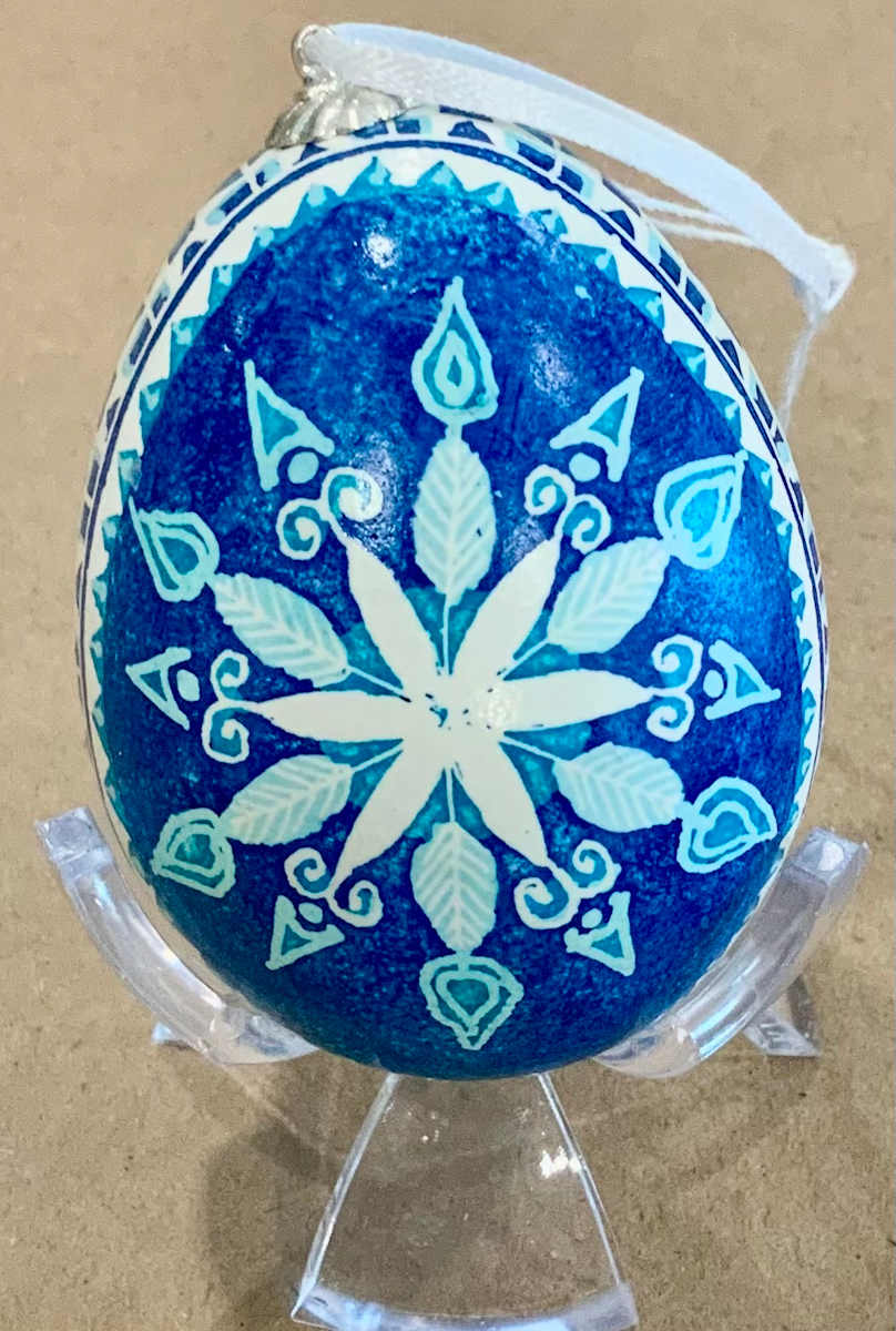 Blue Teal Snow by Angelia Wilson, Image 1.