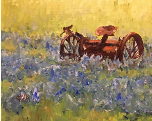 Rusty & Blue by Karla Brady 