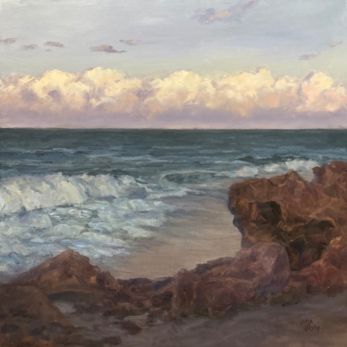 Refuge at Sunset by Karla Brady 