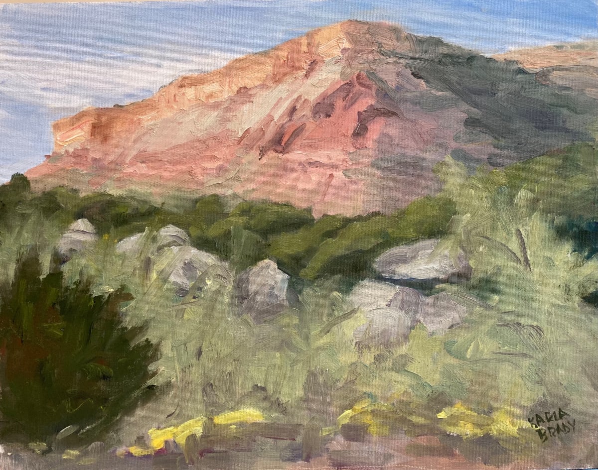 Palo Duro View From Camp by Karla Brady 