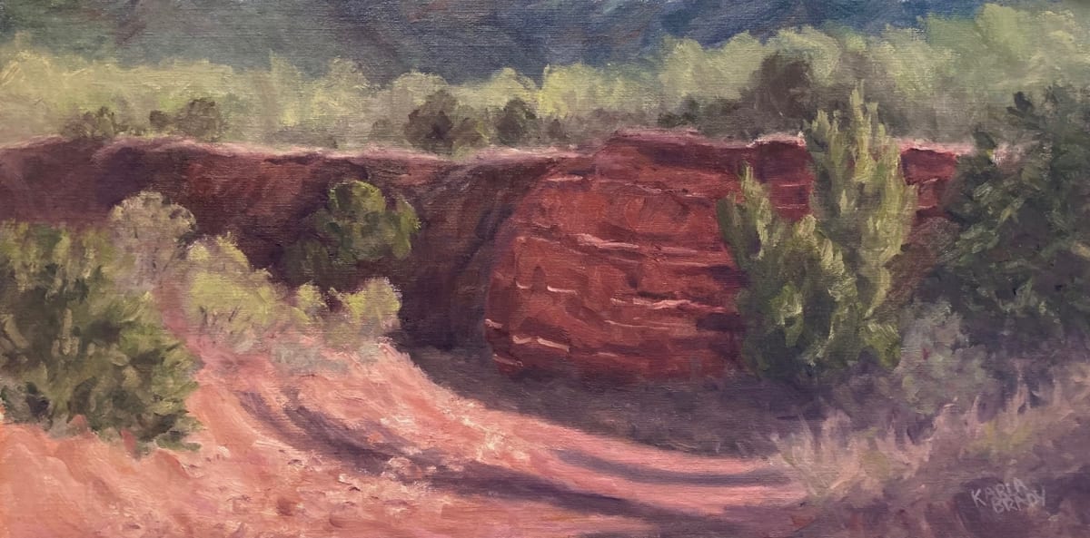 Little Red Arroyo by Karla Brady 