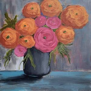 Ranunculus #1 by Debbie Lamson, Image 1.
