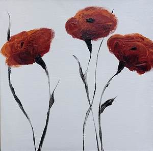 Poppies #38 by Debbie Lamson, Image 1.