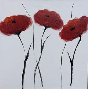 Poppies #44 by Debbie Lamson, Image 1.