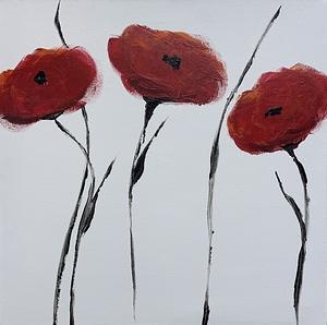 Poppies #48 by Debbie Lamson, Image 1.
