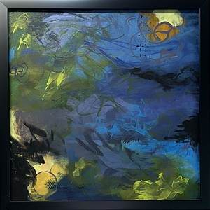 Abstract in Blues #2 by Debbie Lamson, Image 1.