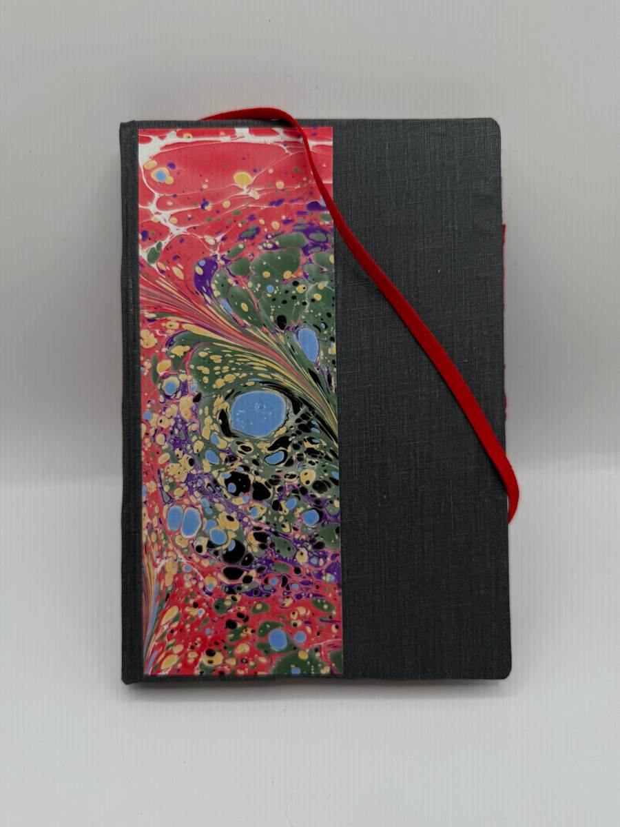 Gray and Marbled Artist Journal by Kelly K. Pontoni 