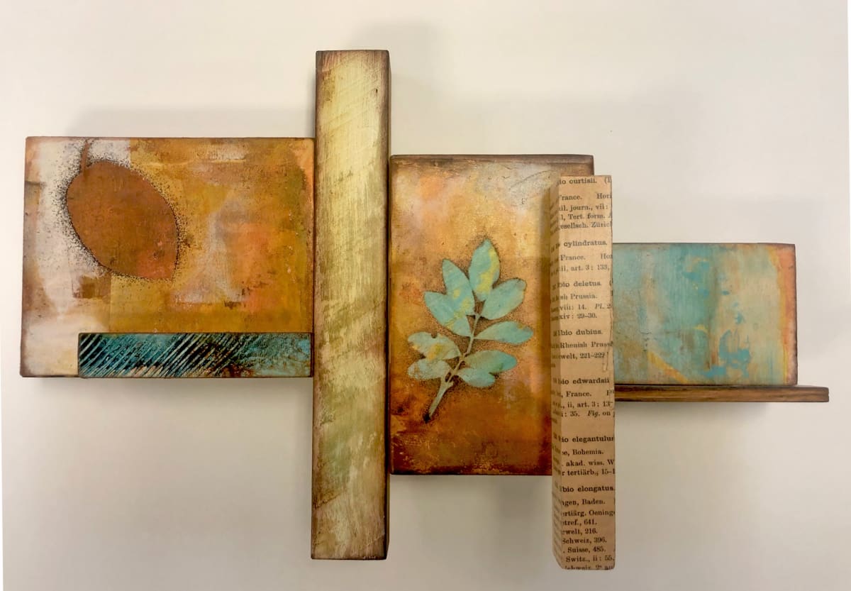 Botanical Blue Bronze by Cheryl Holz 