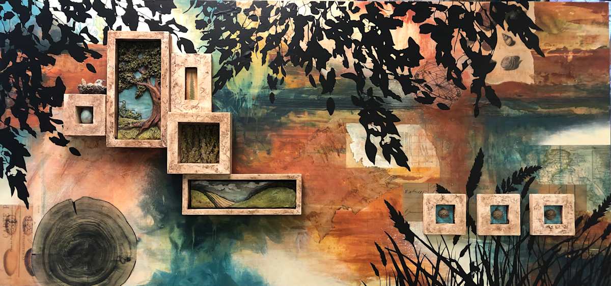 Framed Perspectives: Collected Nature by Cheryl Holz, Image 1.