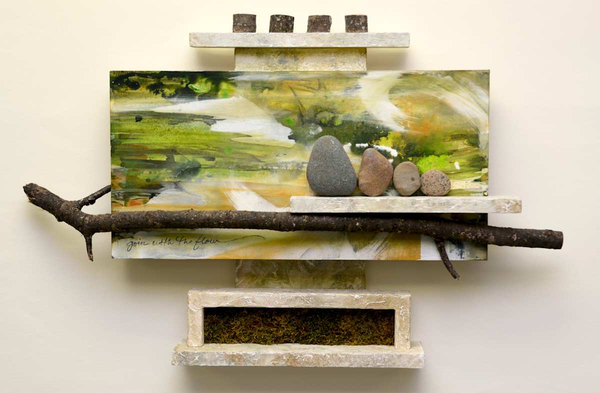 Green Flow Totem by Cheryl Holz, Image 3.
