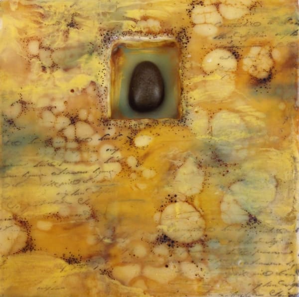 Encaustic Beach Rock 
