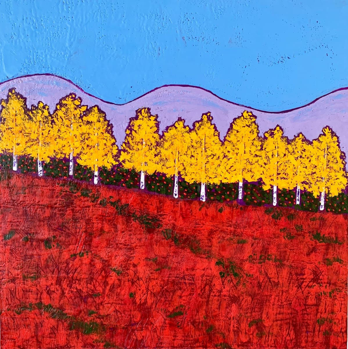 Birches by the Barrens by Marcia Crumley 