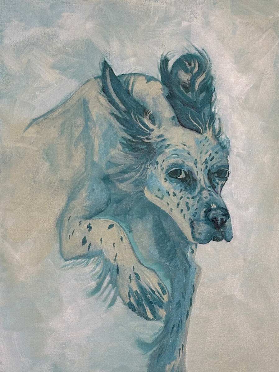 Springer Spaniel Study by Ren Kobbé Hard, Image 1.