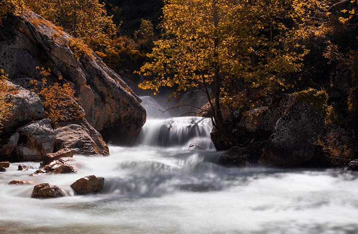 Qartaba River by Taha Hatab 