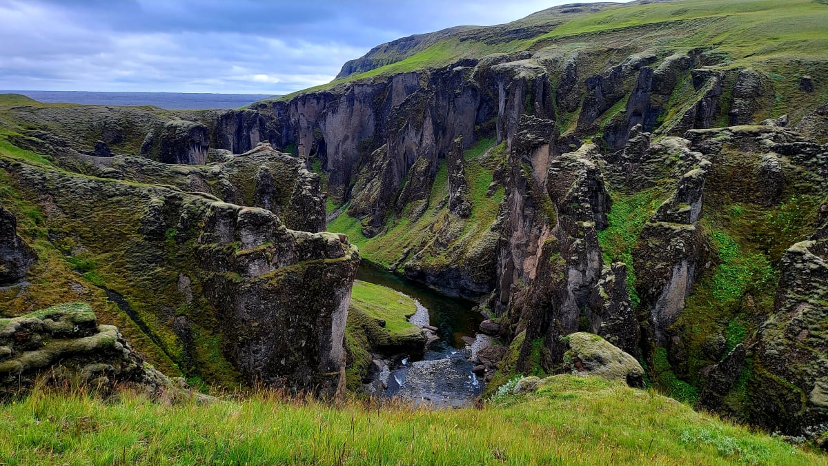 Fjaðrárgljúfur Canyon in Iceland by Jonnah Silacan, RN 